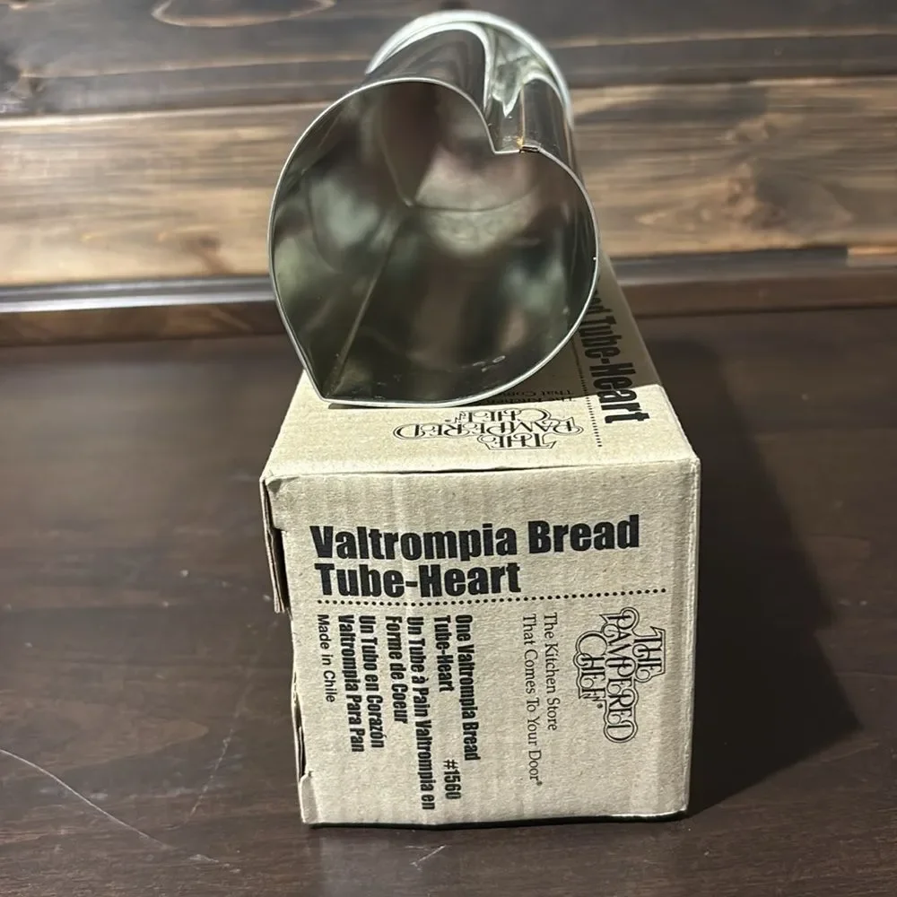 The Pampered Chef One Valtrompia Bread Tube Heart #1560